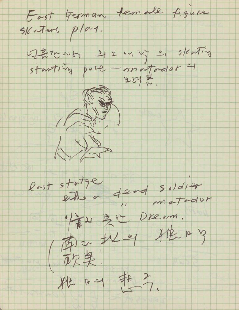 1974년부터 1988년까지 김차섭 구상노트