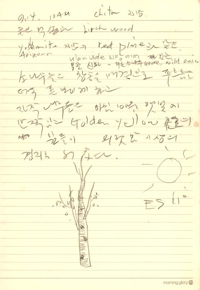 1997년부터 1998년까지 김차섭 구상노트
