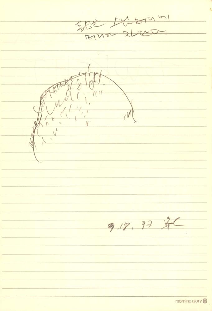 1997년부터 1998년까지 김차섭 구상노트