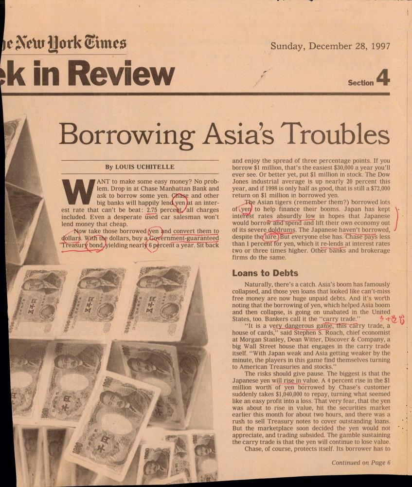 1997년부터 1998년까지 김차섭 구상노트