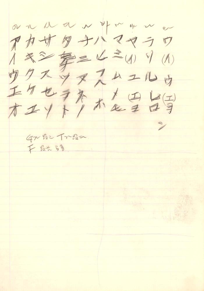 1985년부터 1995년까지 김차섭 구상노트