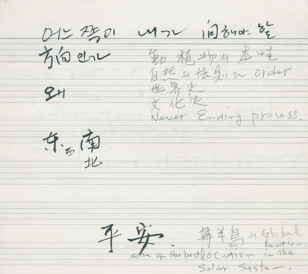 1997년부터 1999년까지 김차섭 구상노트 2