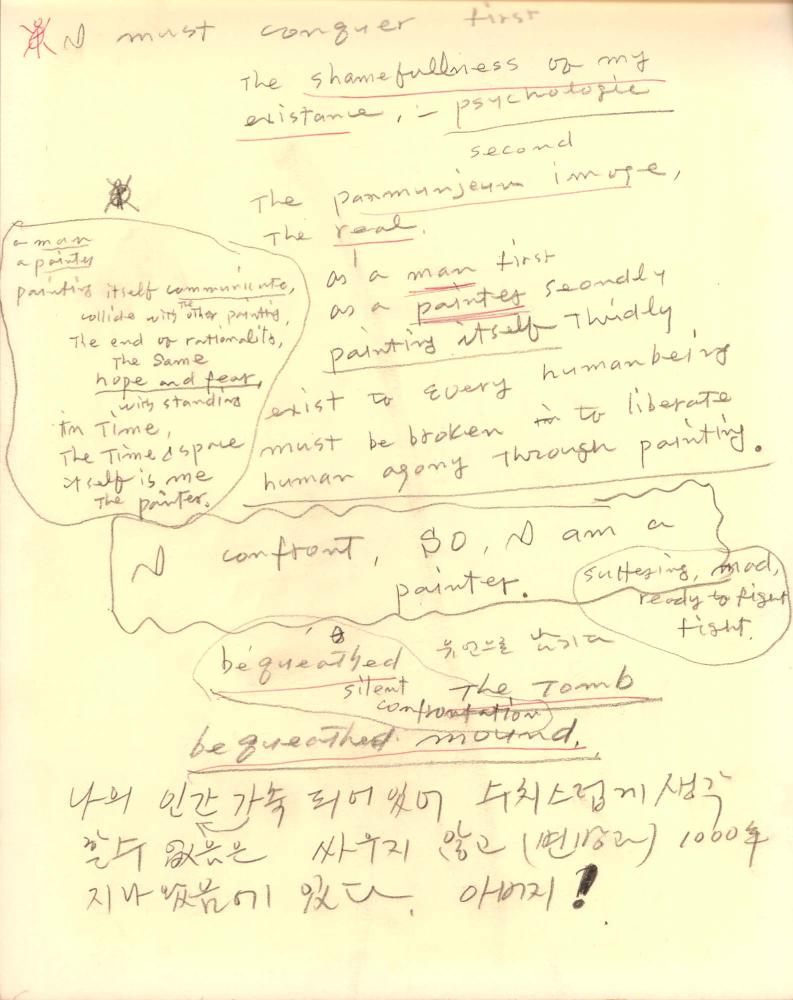 1987년부터 1988년까지 김차섭 구상노트 2 8