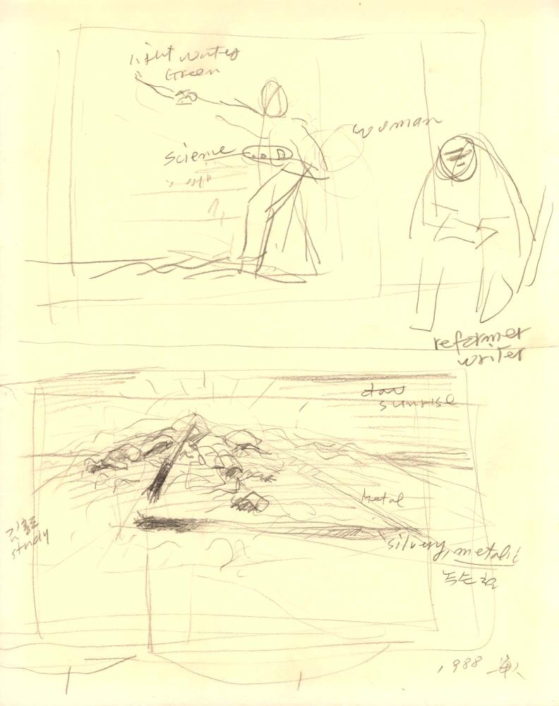 1987년부터 1988년까지 김차섭 구상노트 2
