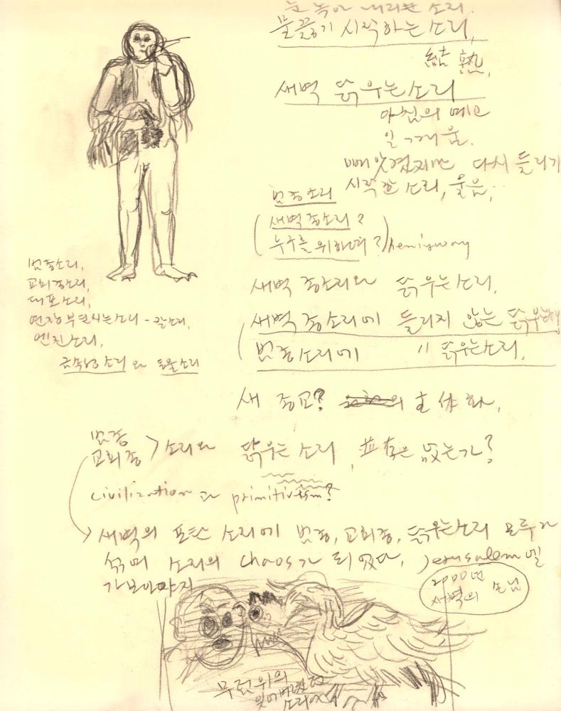 1987년부터 1988년까지 김차섭 구상노트 2