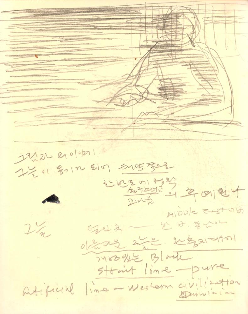 1987년부터 1988년까지 김차섭 구상노트 2