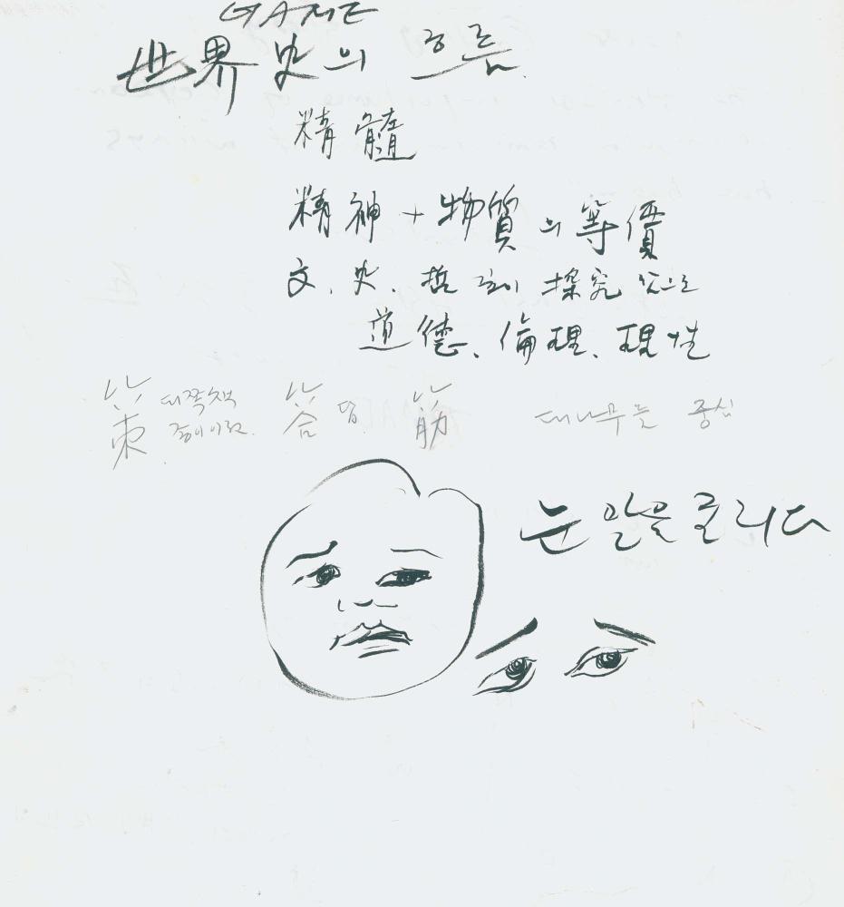 1997년 김차섭 구상노트 3
