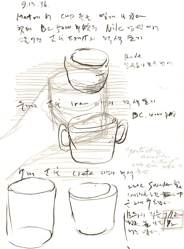 1996년부터 1997년까지 김차섭 구상노트 3