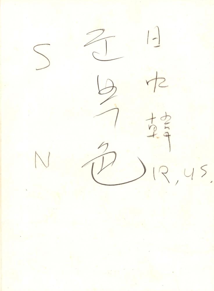 1996년부터 1997년까지 김차섭 구상노트
