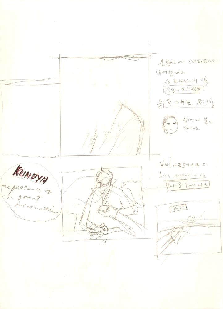 1996년부터 1997년까지 김차섭 구상노트