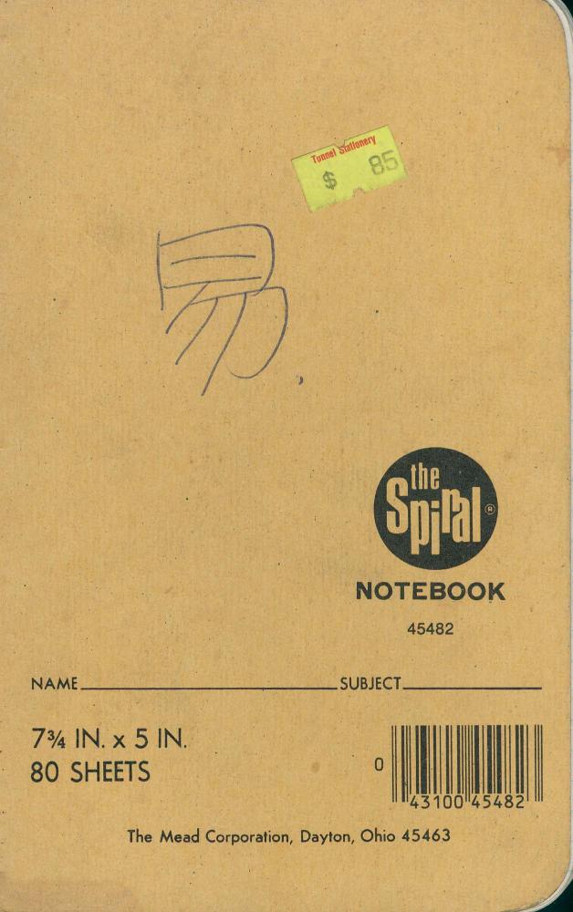 1988년 김차섭 구상노트 6 1