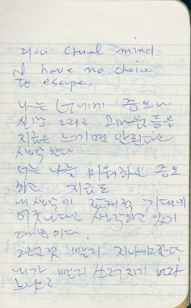 1988년 김차섭 구상노트 6