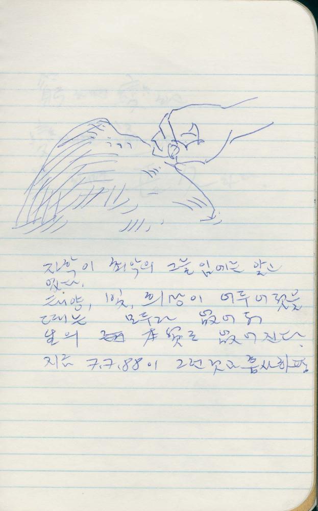1988년 김차섭 구상노트 6