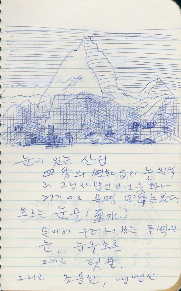 1988년 김차섭 구상노트 6