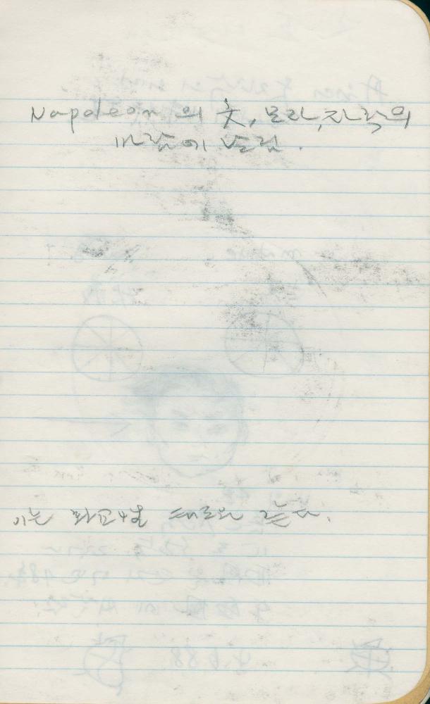 1988년 김차섭 구상노트 6