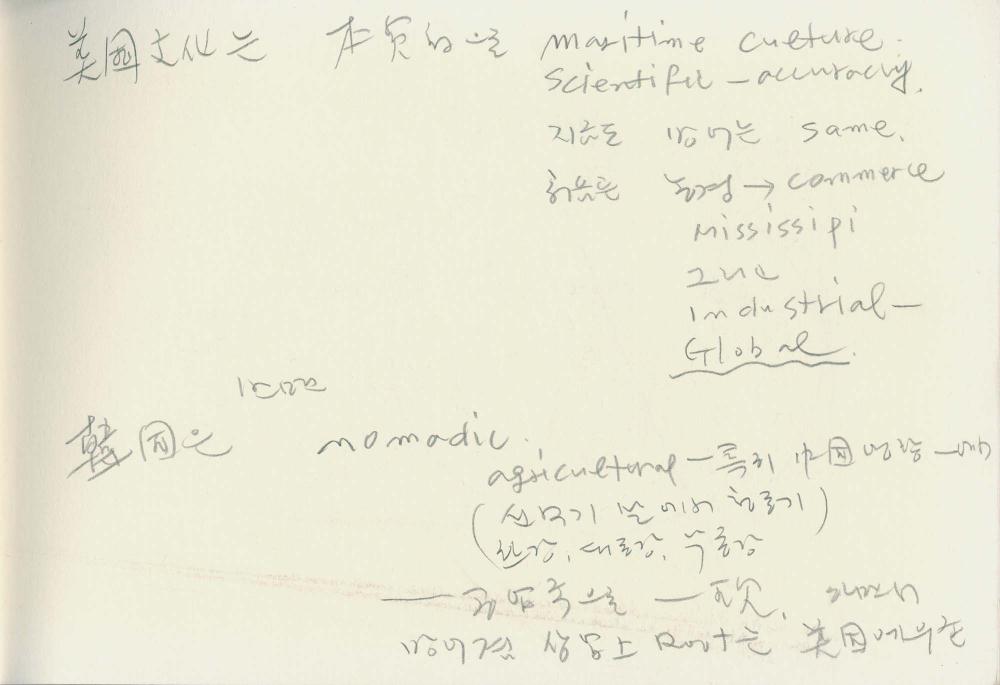 1989년 김차섭 구상노트 4