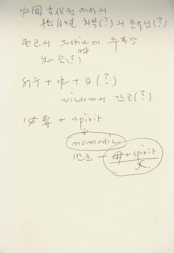 1989년 김차섭 구상노트 4
