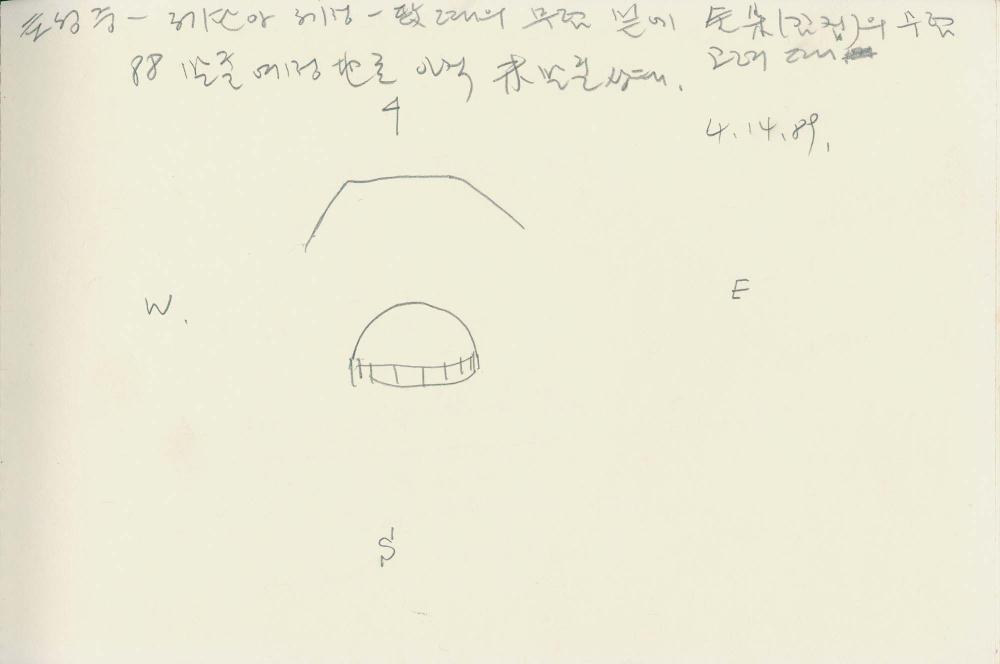 1989년 김차섭 구상노트 5