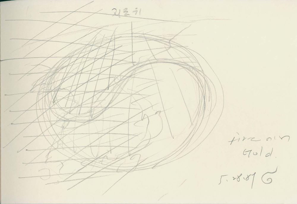 1989년 김차섭 구상노트 5