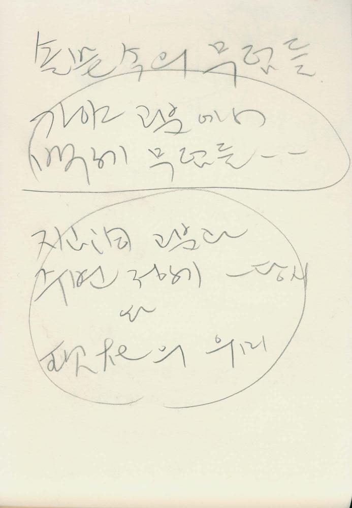 1988년부터 1989년까지 김차섭 구상노트 3