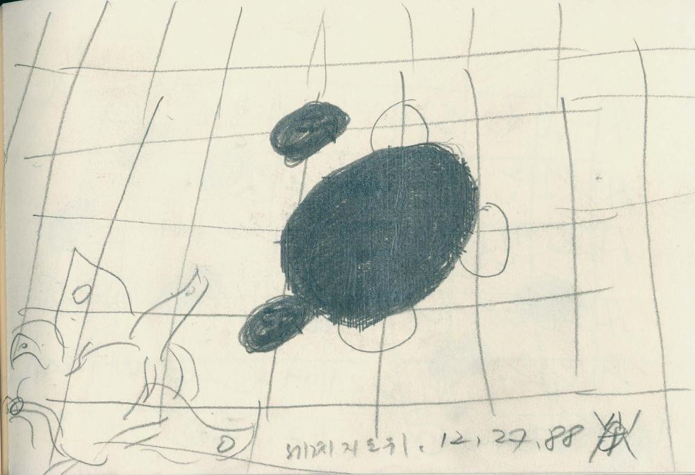 1988년부터 1989년까지 김차섭 구상노트 3