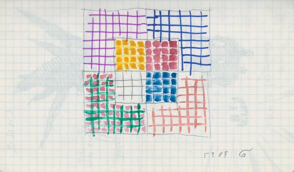 1989년 김차섭 구상노트 6
