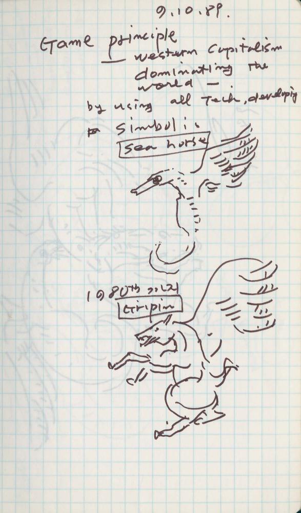 1989년 김차섭 구상노트 6