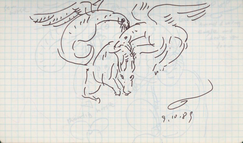1989년 김차섭 구상노트 6