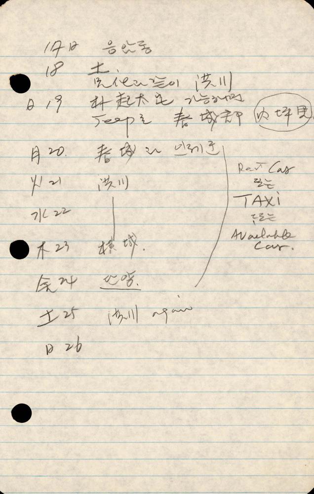 1989년부터 1990년까지 김차섭 구상노트 2 8