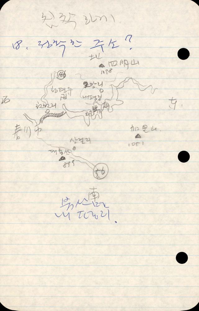 1989년부터 1990년까지 김차섭 구상노트 2
