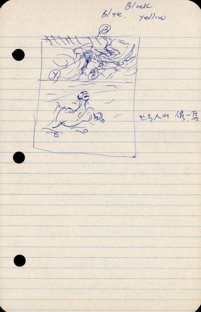 1989년부터 1990년까지 김차섭 구상노트 2