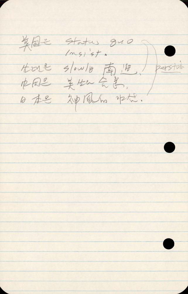 1989년부터 1990년까지 김차섭 구상노트 2