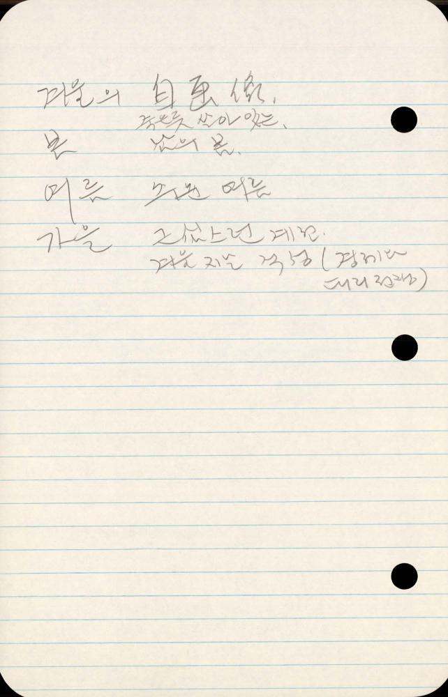 1989년부터 1990년까지 김차섭 구상노트 2