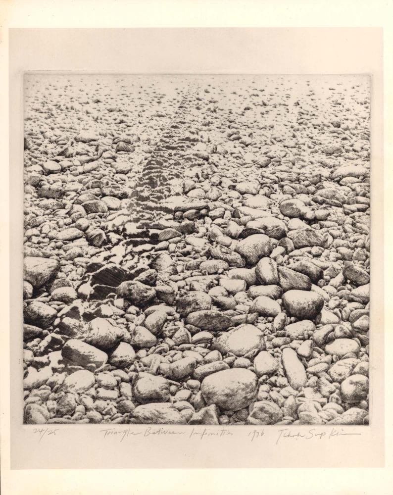D. JAMES DEE가 촬영한 1976년 〈Triangle Between Infinities〉 24번째 에디션 인화사진 1