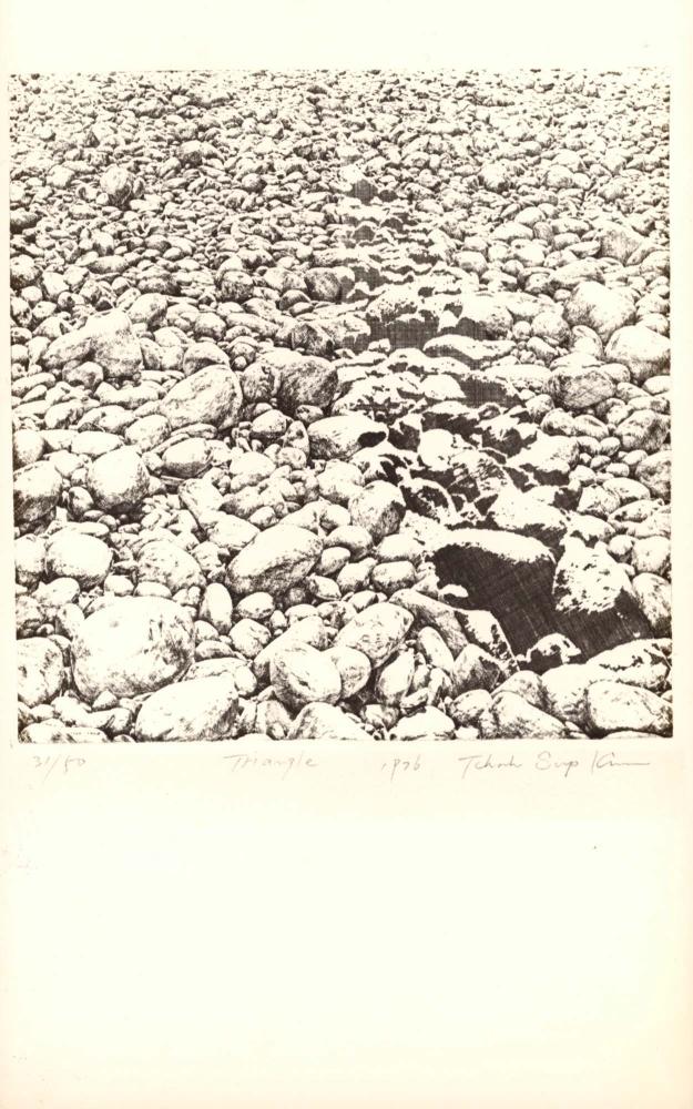 1976년 〈Triangle〉 31번째 에디션 인화사진 1