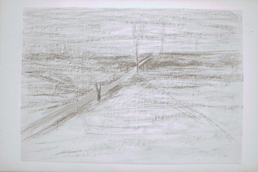 미국 뉴욕 소호 작업실 벽면을 촬영한 사진 필름 4