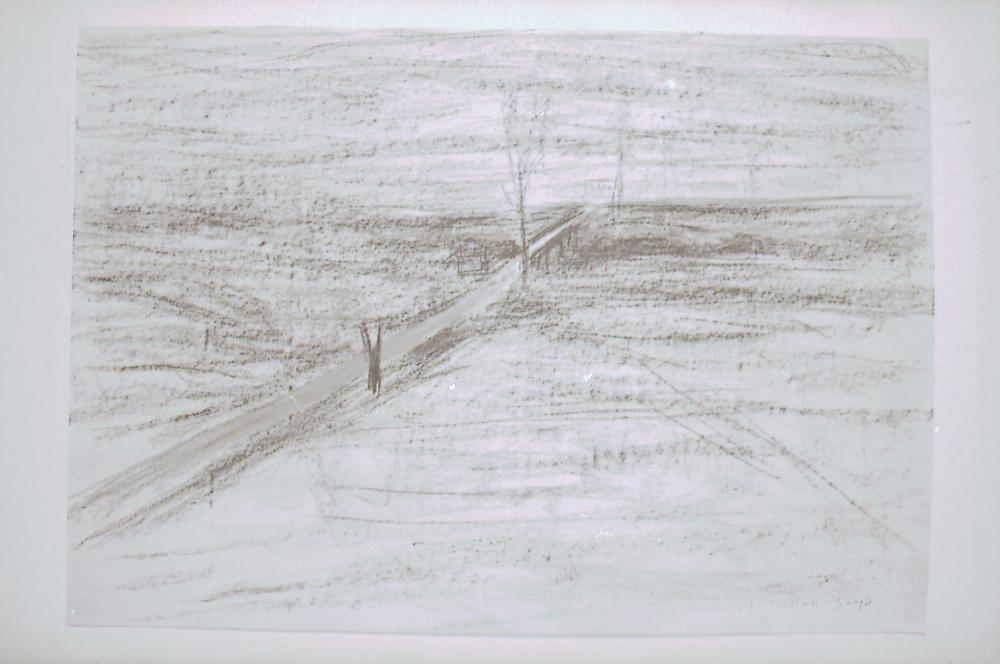 미국 뉴욕 소호 작업실 벽면을 촬영한 사진 필름 5