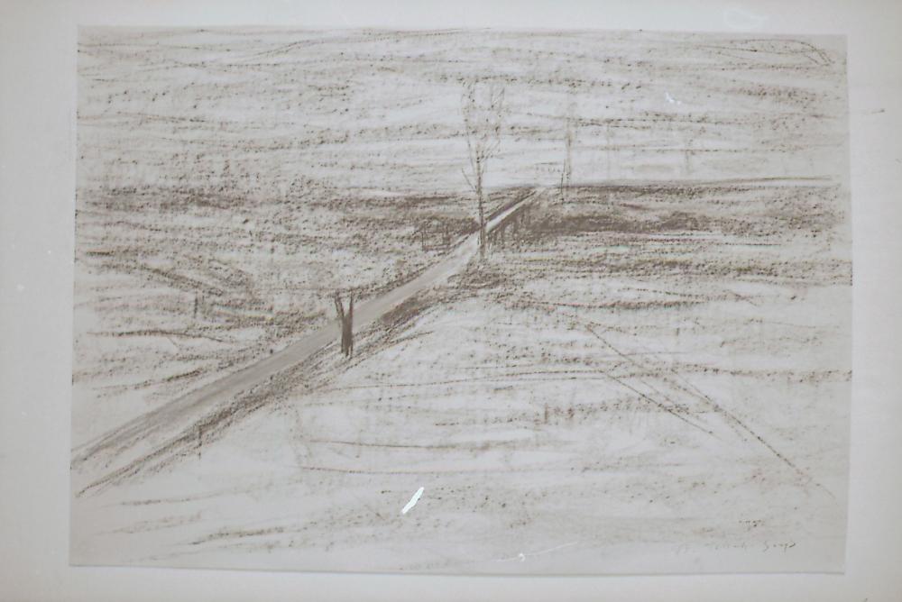 미국 뉴욕 소호 작업실 벽면을 촬영한 사진 필름 6