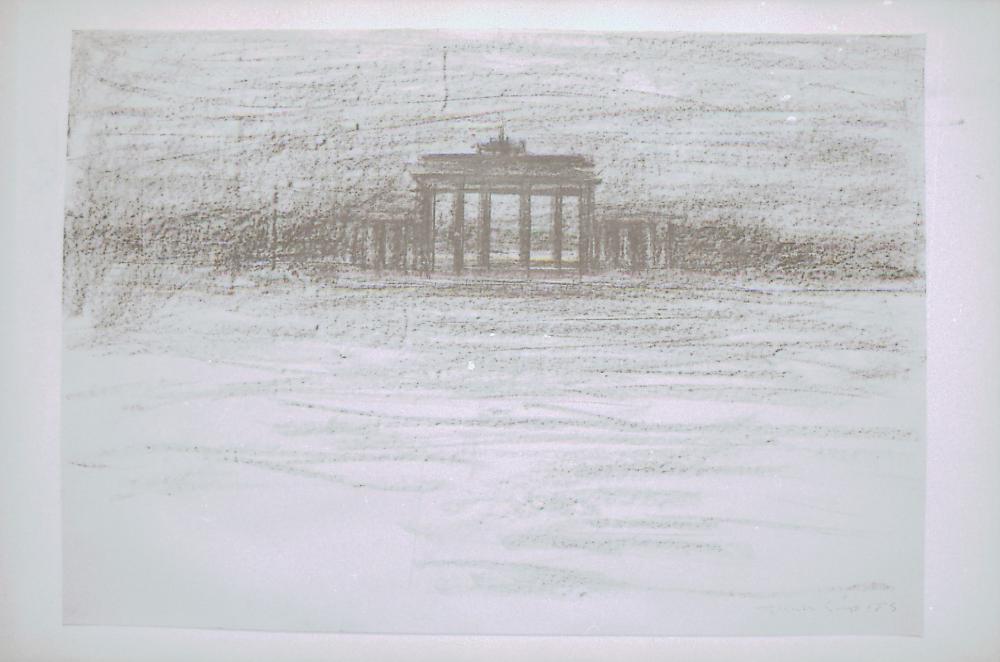 미국 뉴욕 소호 작업실 벽면을 촬영한 사진 필름 8