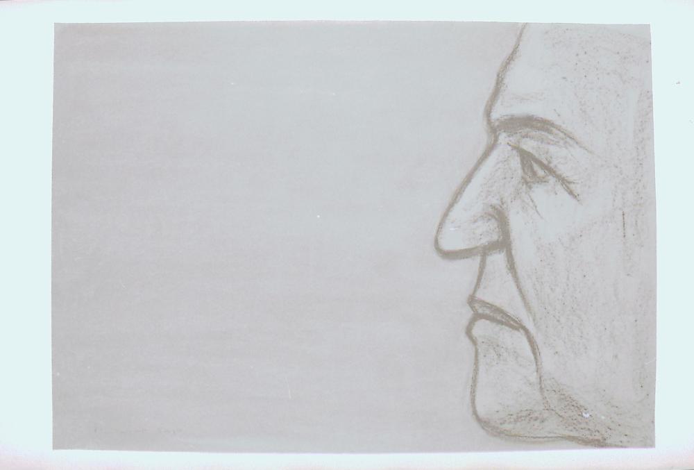 미국 뉴욕 소호 작업실 벽면을 촬영한 사진 필름