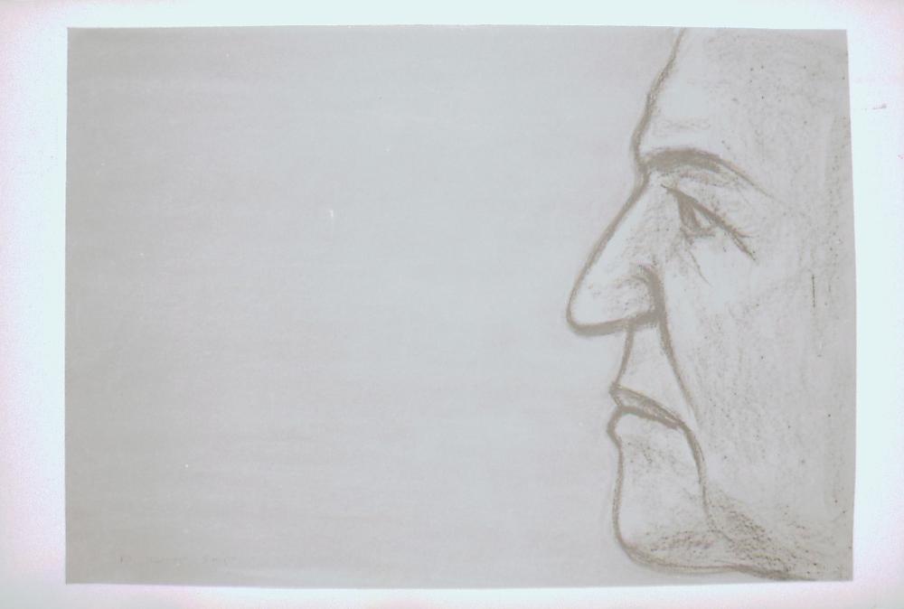 미국 뉴욕 소호 작업실 벽면을 촬영한 사진 필름