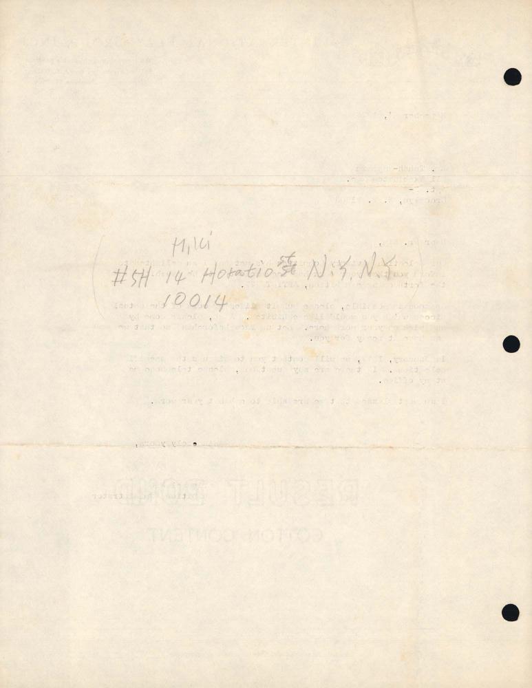 1976년 Maria del Rio가 김차섭에게 보낸 서신 2