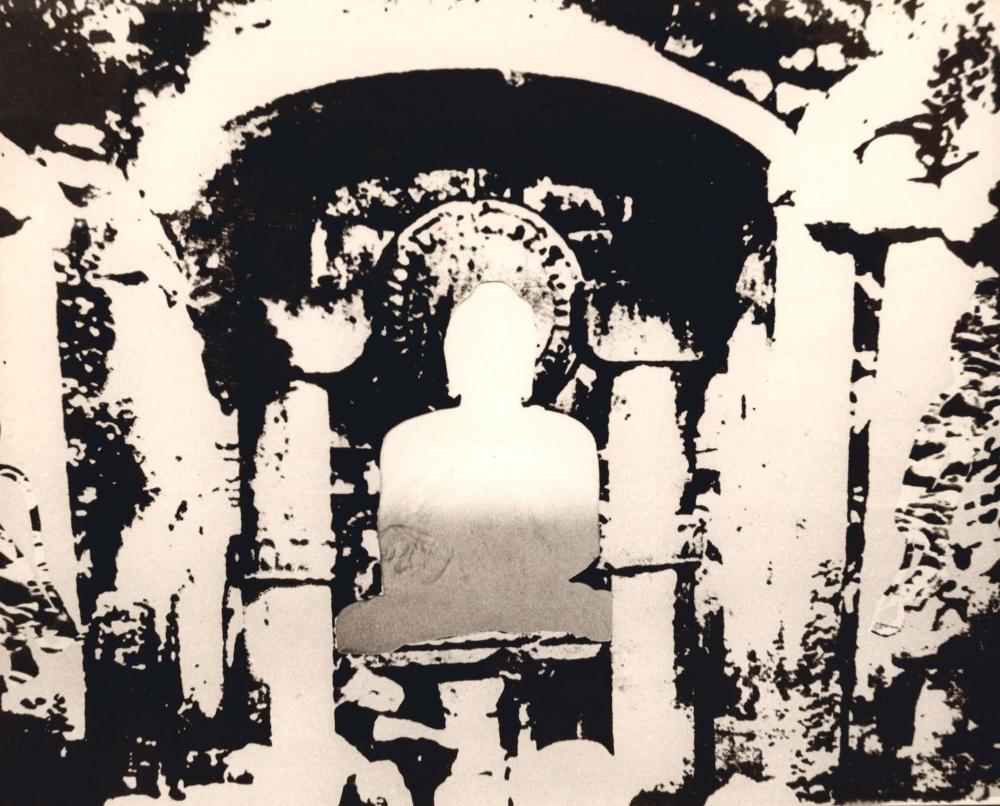 〈형편〉의 실크스크린 판을 촬영한 필름 1