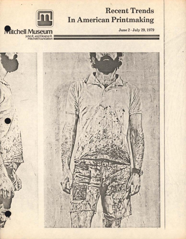 1979년 《Recent Trends In American Printmaking》 팸플릿 스크랩 1