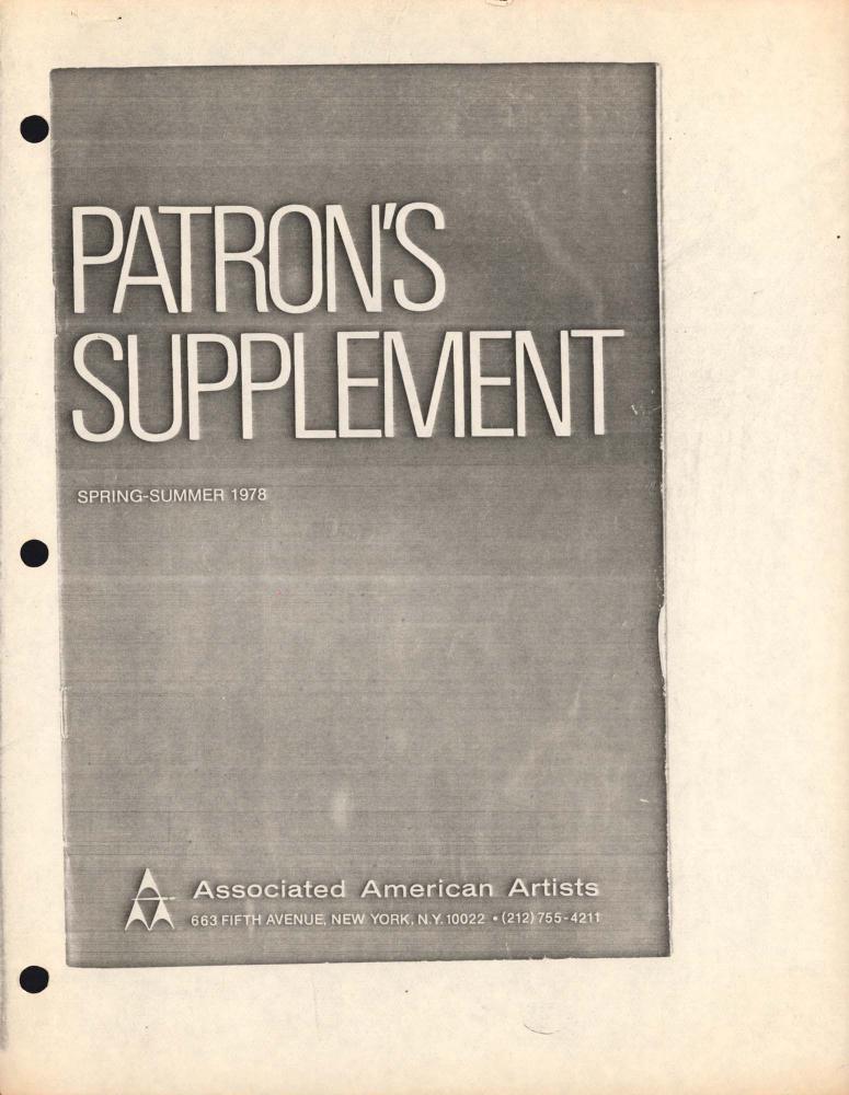 『Patron's Supplement』 스크랩 1