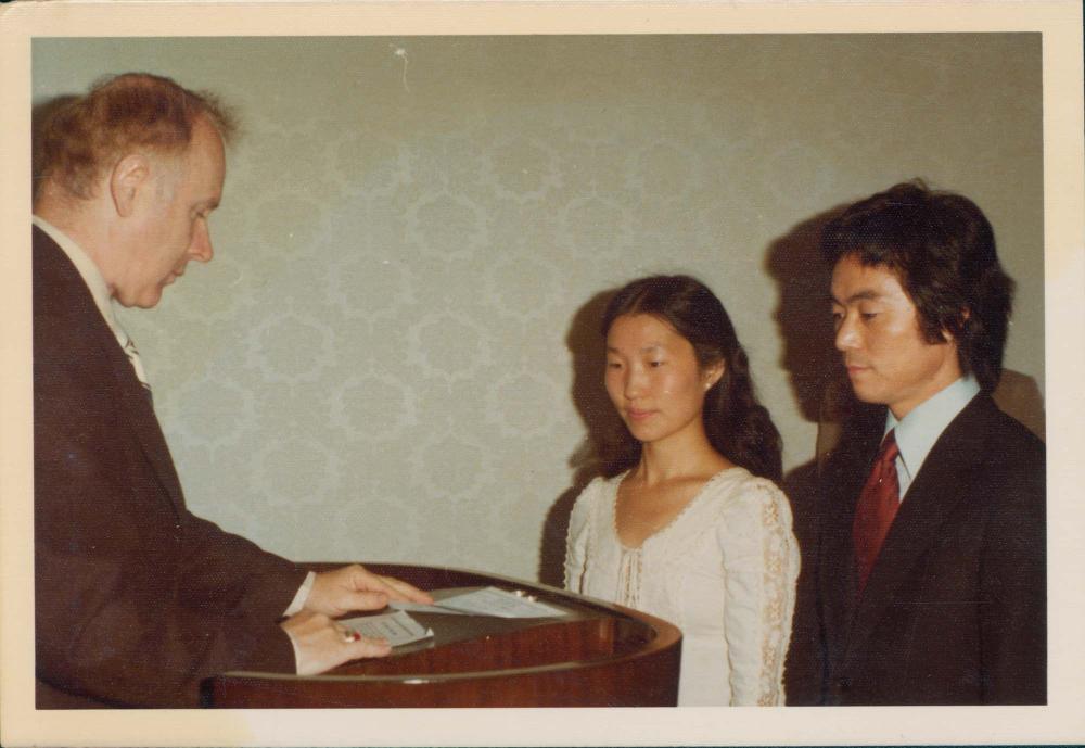 김명희와 김차섭의 결혼식 인화사진 7