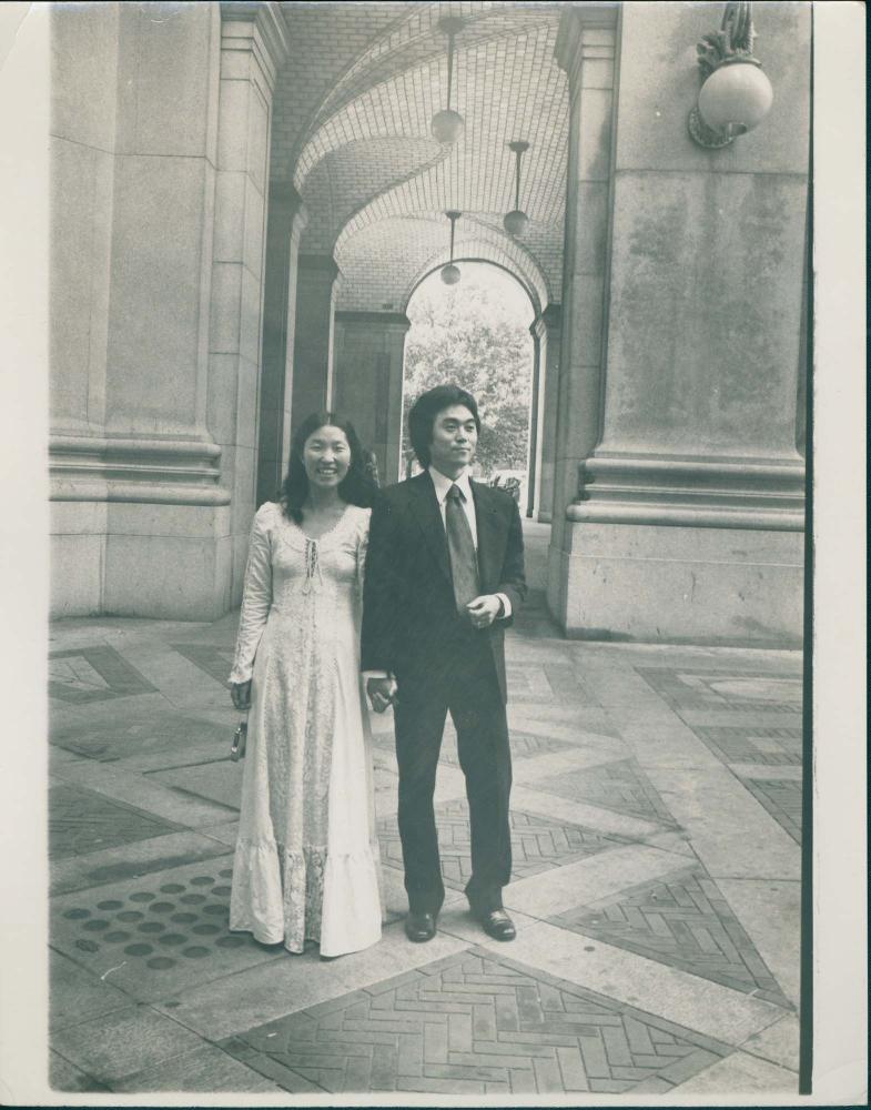 김명희와 김차섭의 결혼식 인화사진