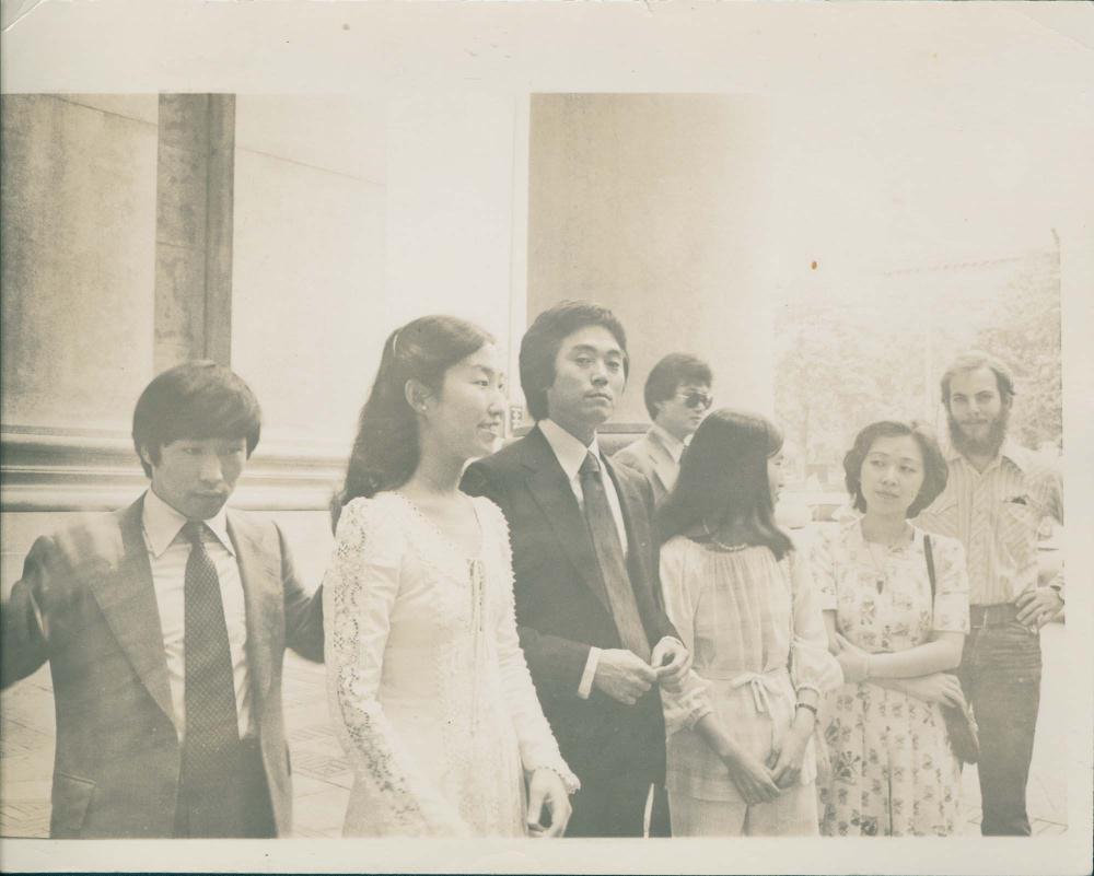 김명희와 김차섭의 결혼식 인화사진
