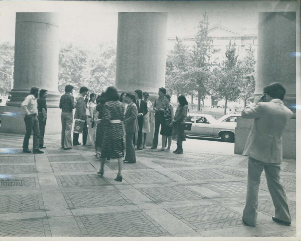 김명희와 김차섭의 결혼식 인화사진