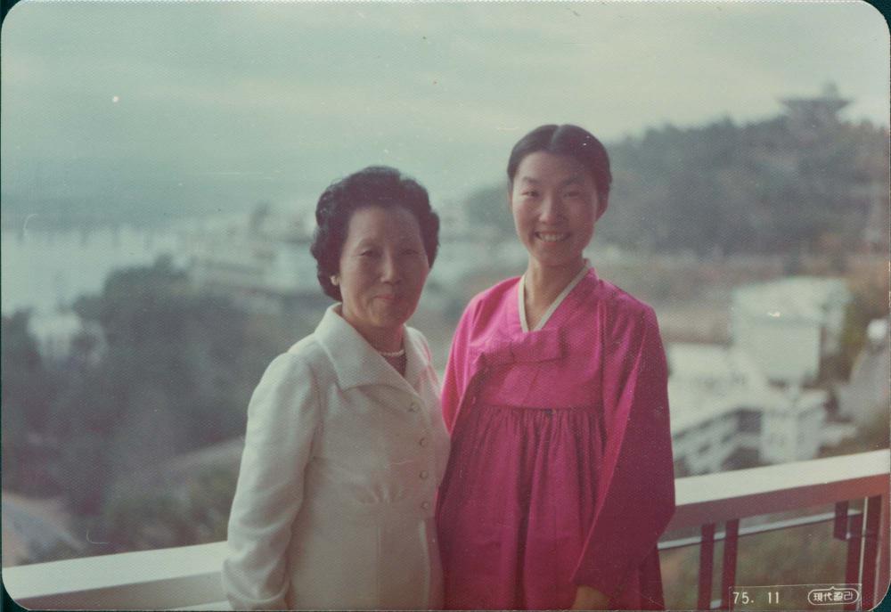 1970년대 김명희, 김차섭을 촬영한 인화사진 3